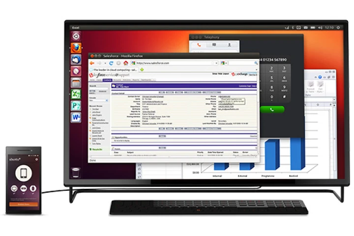 The Ubuntu Edge is a smartphone and desktop PC in one device