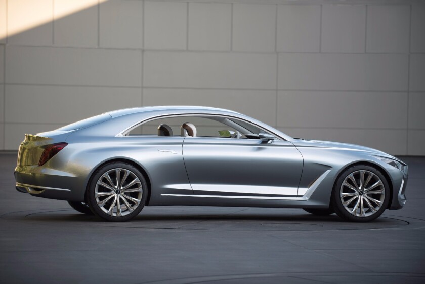 The Hyundai Vision G Concept Coupe