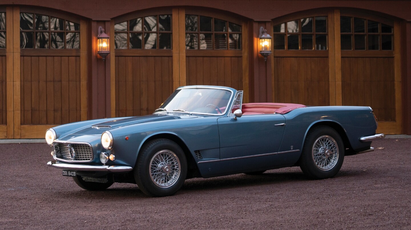 $730,000 | 1964 Maserati 3500 GTi Spyder by Vignale | Auction House: RM-Sotheby’s