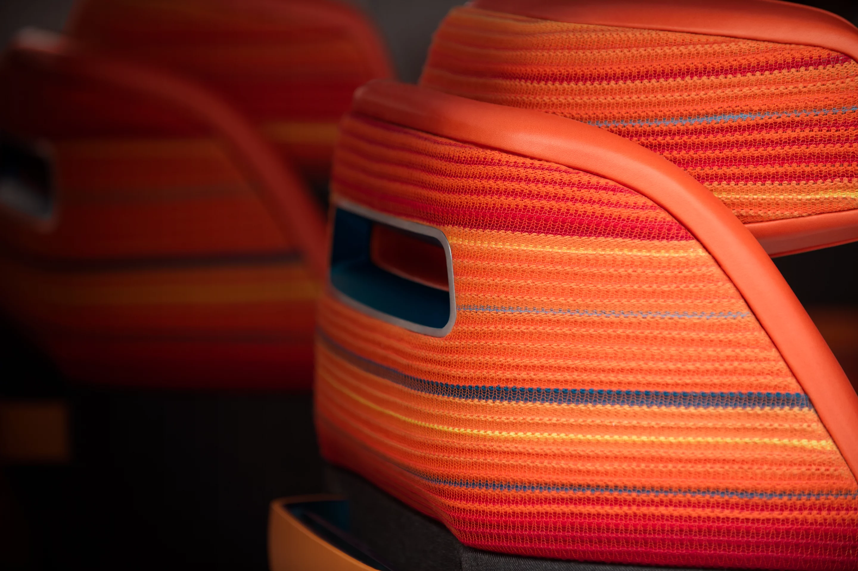 The Aircross seats provide "king-size" comfort and wraparound headrests