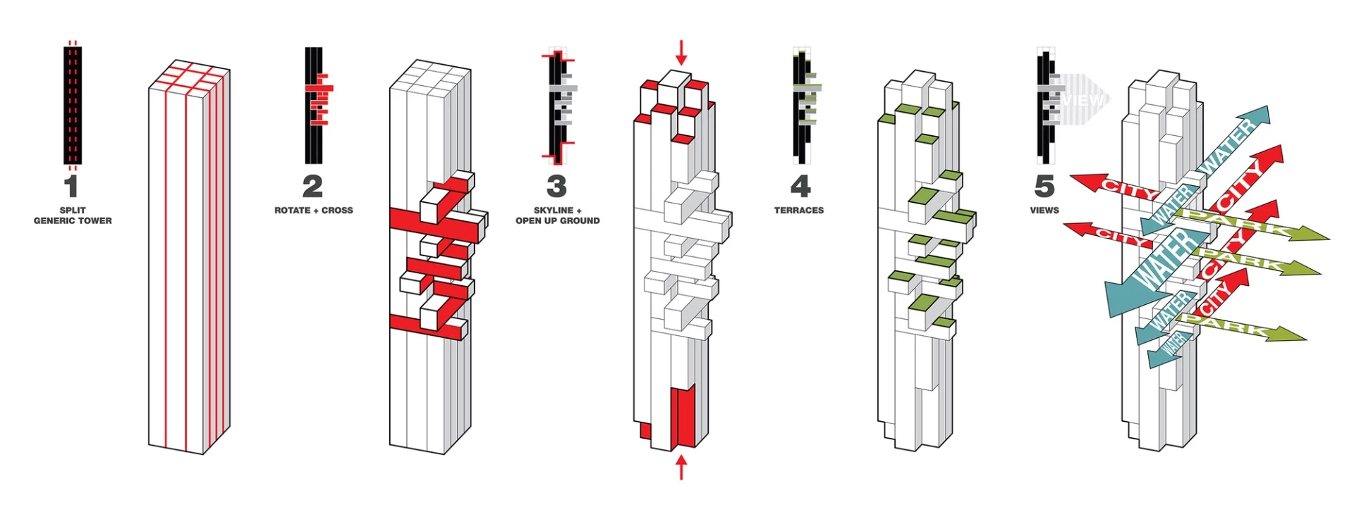Architectural drawing of 1500 West Georgia