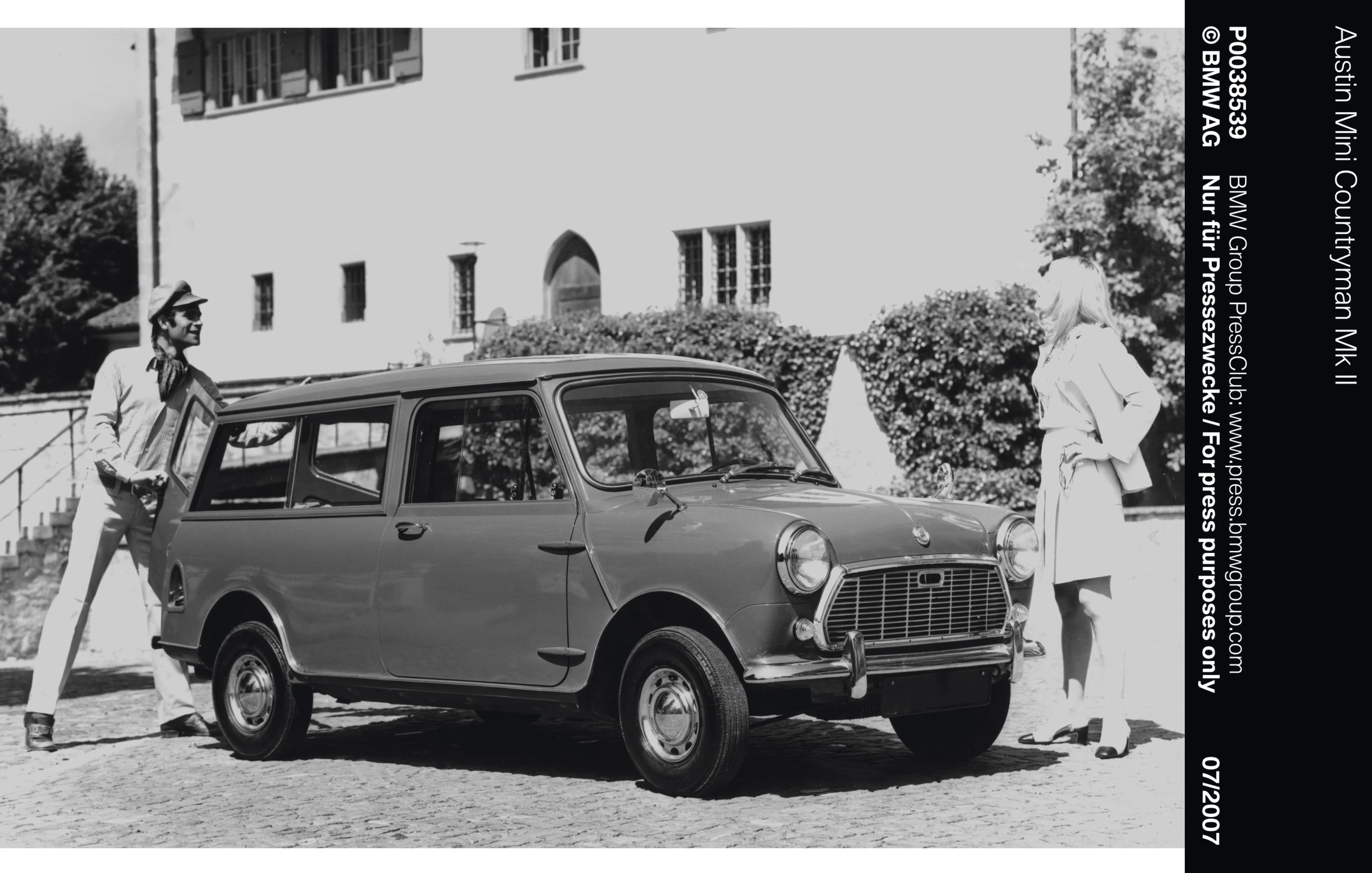 The Mini Countryman concept goes back half a century