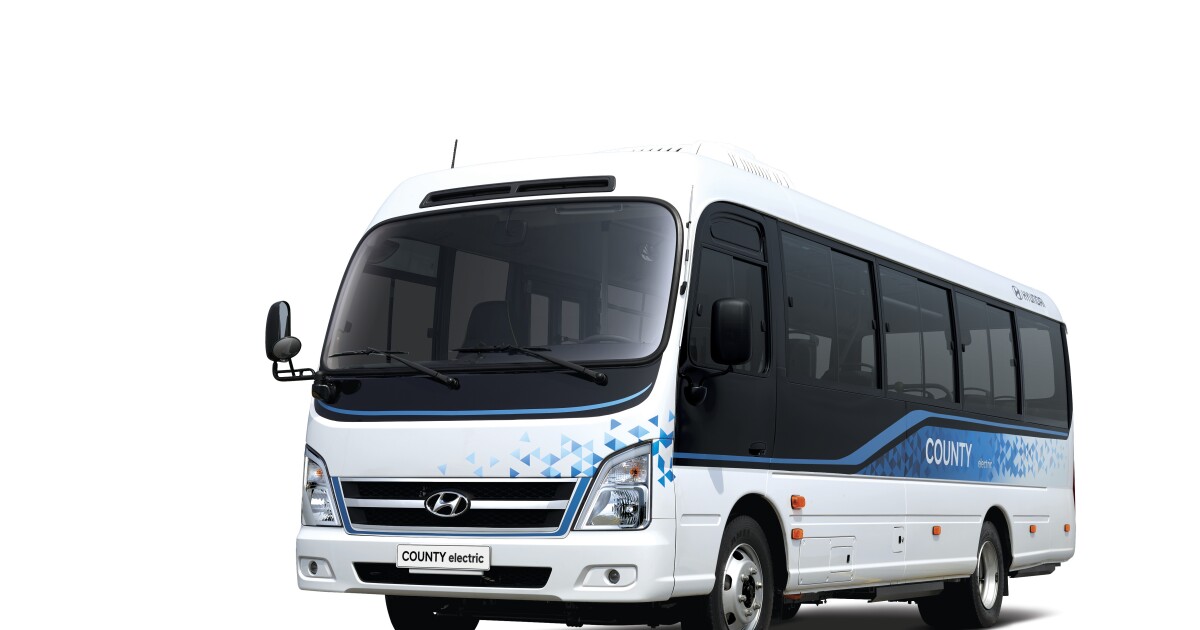 County electric minibus is ready to roll up to 155 miles per charge