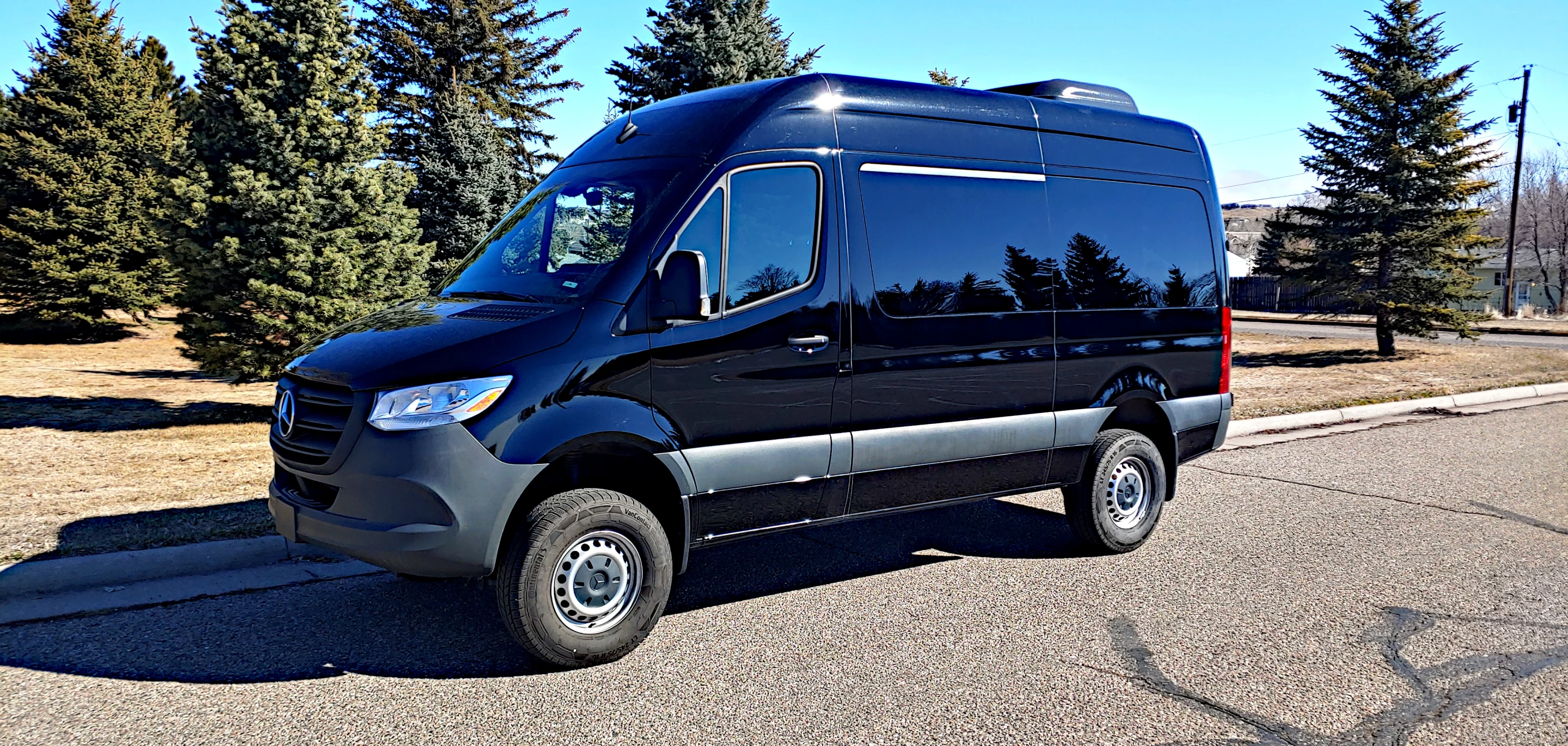 Amazingly, seating for 14 passengers isn't the maximum capacity of the Sprinter as a passenger hauler – it can get bigger
