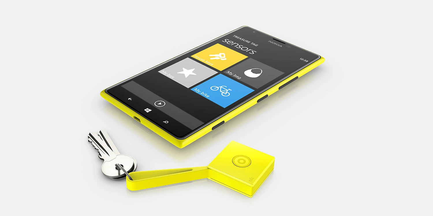 Nokia Treasure Tag pairs with your phone, alerting you when the two get separated