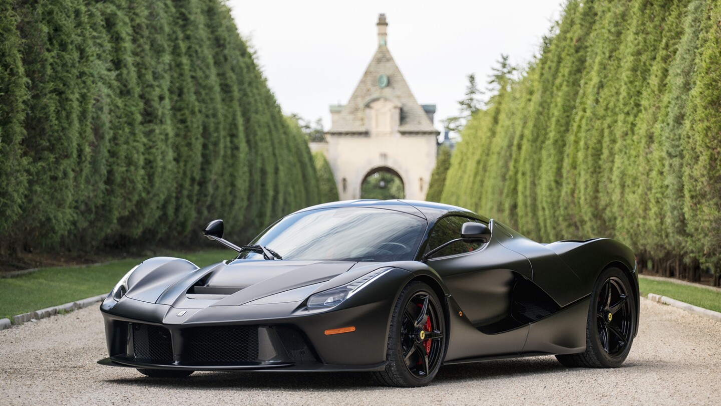 The 217 mph hybrid LaFerrari replaced the Enzo atop Scuderia Ferrari's hierarchy, so there was a lot of interest to see just how much the two LaFerraris on offer in Monterey would sell for. This was the higher-priced of the two, showing the owner doubled his money in two years. when the car sold for $5,170,000 at Mecum Auctions.