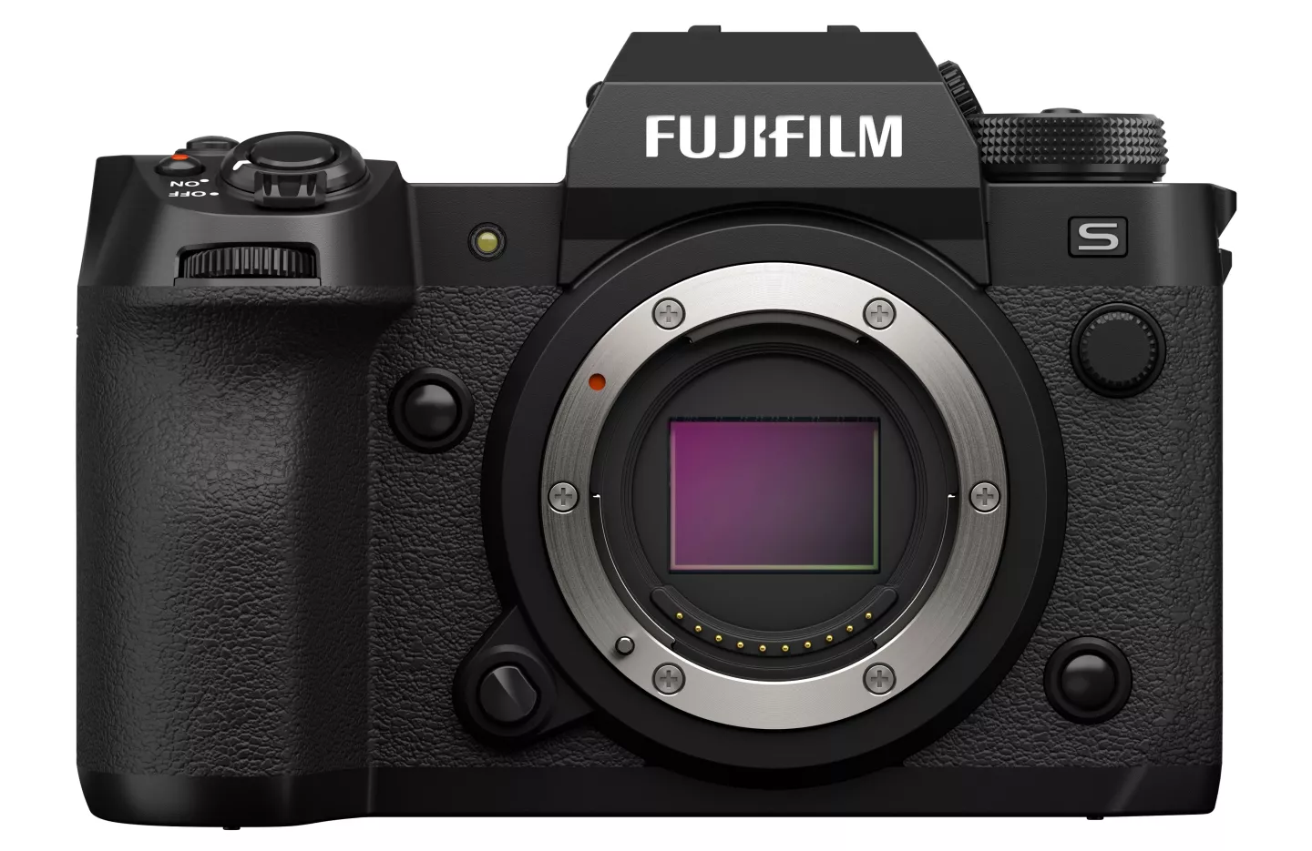 The X-H2S features a new 26.16-megapixel stacked CMOS images sensor