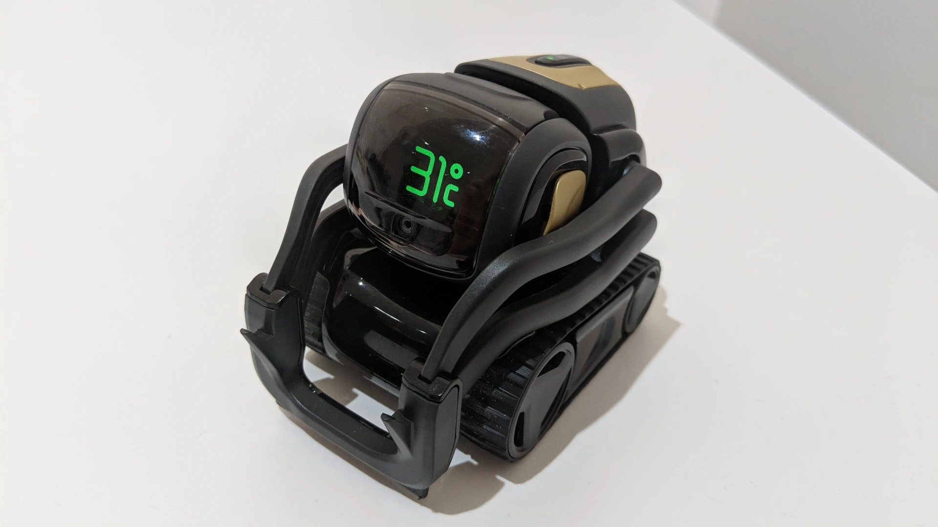 Vector can tell the temperature in your current location or any other city on request