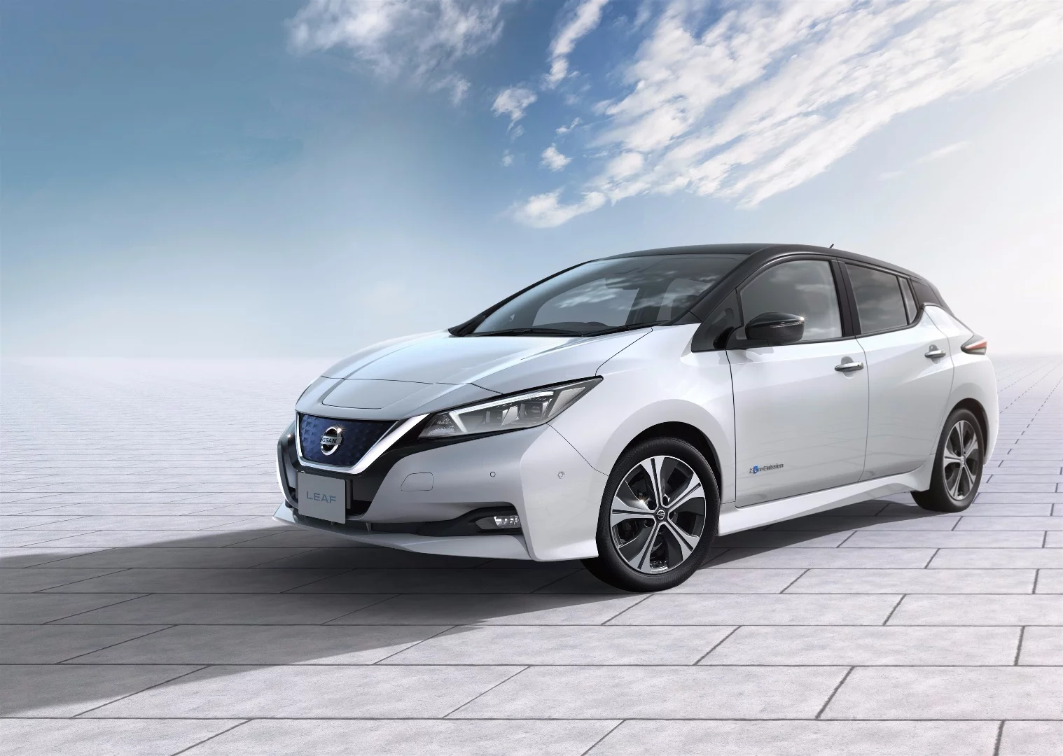 The new Nissan Leaf