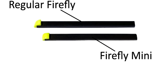 The Firefly comes in two sizes for different size knives