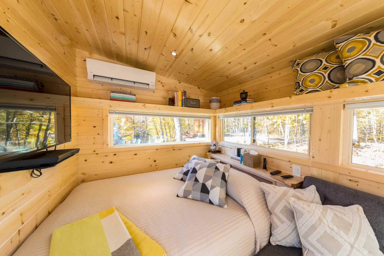 The Vista Boho doesn't have as much glazing as the standard model Vista
