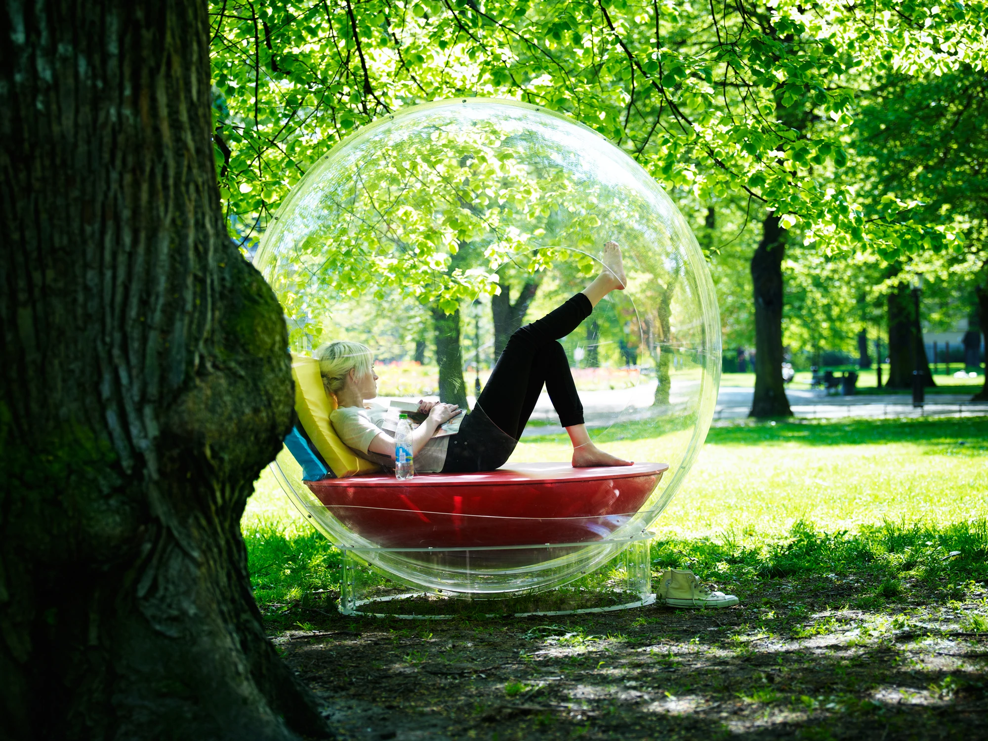 The Cocoon 1 also lets you claim some personal space outdoors
