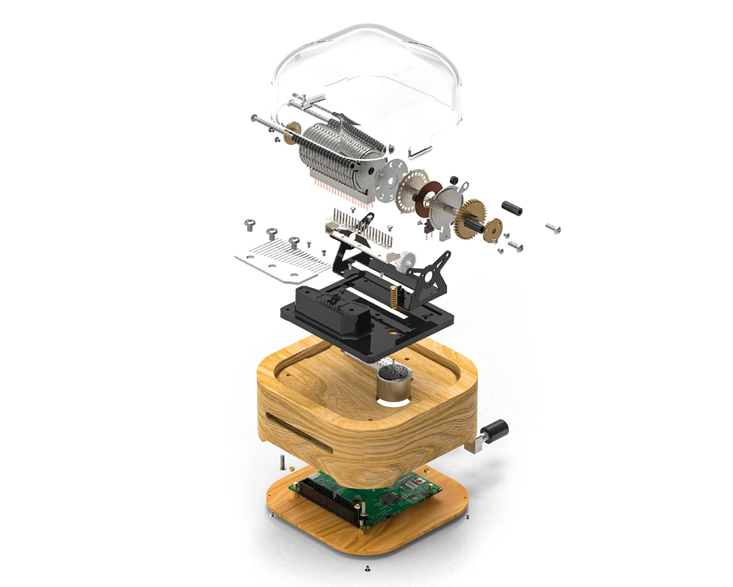 The Muro Box is made up of over 200 components