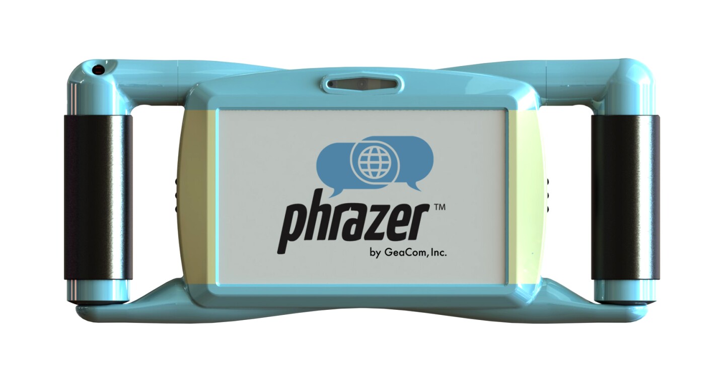 Render of the current generation of the Phrazer