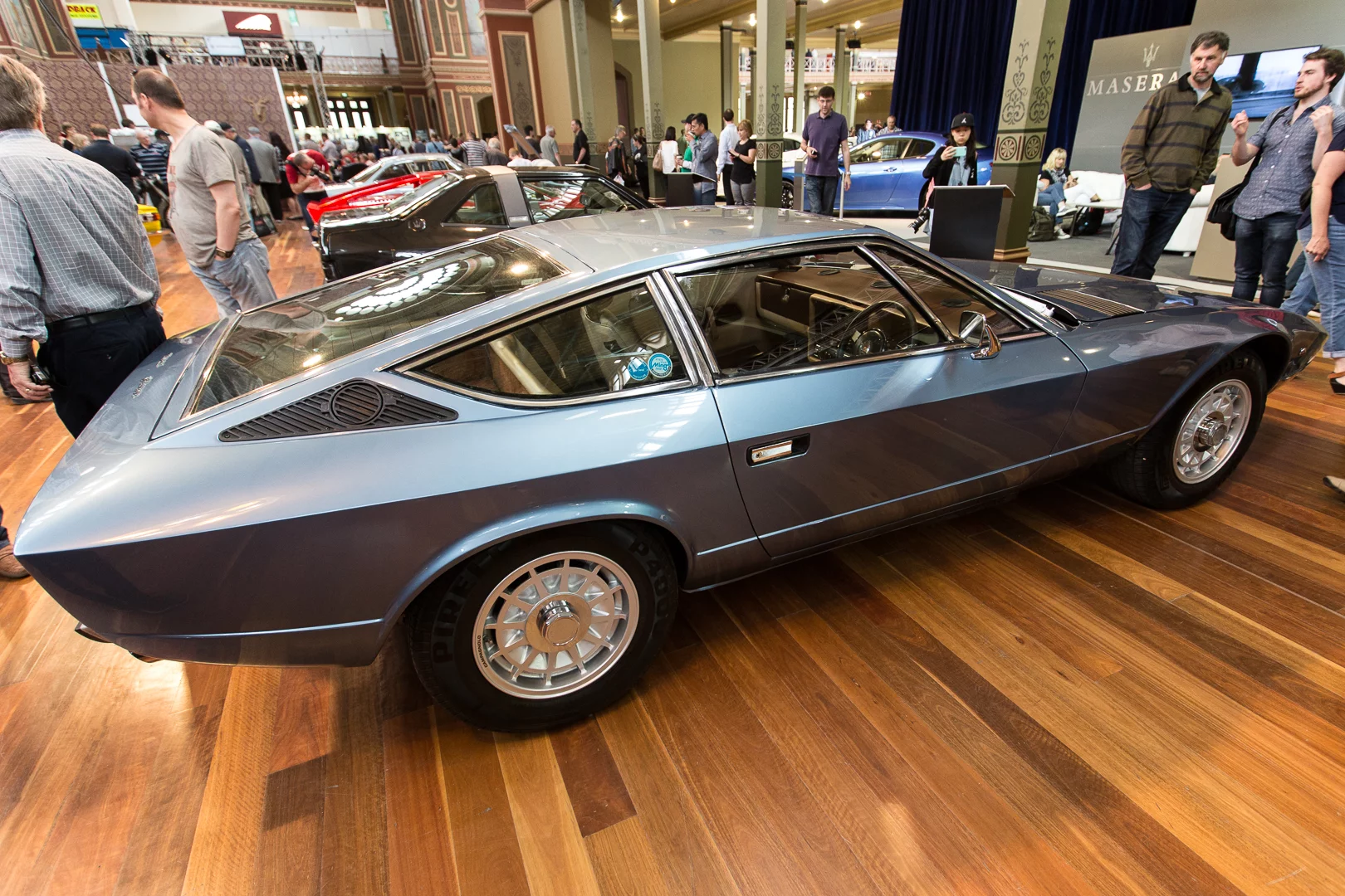 This 1979 Maserati Khamsin Coupe was one of only 450 produced (Photo: Nick Lavars/Gizmag)