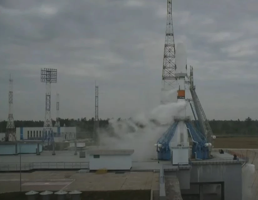 Luna 25 on the pad