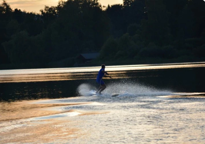 The Waterwolf MXP-3 out on the water
