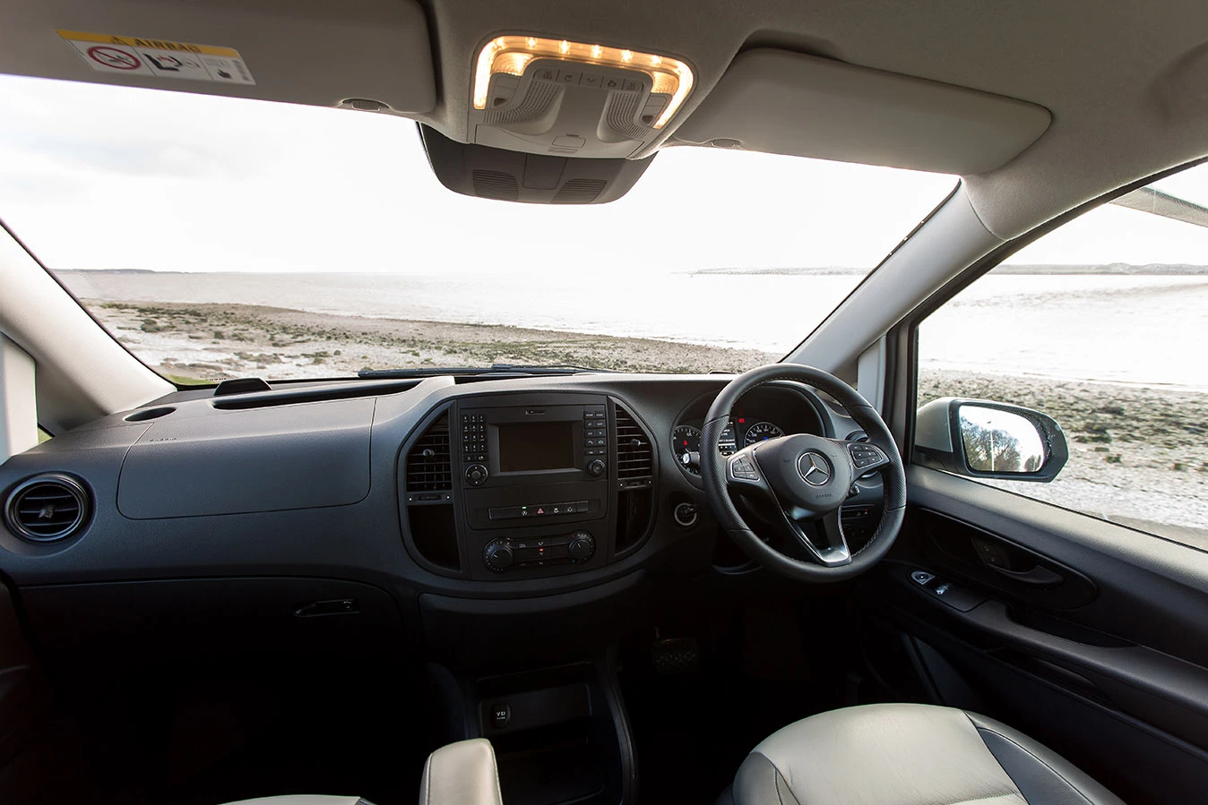 The MCV is based on the 136-hp Mercedes Vito