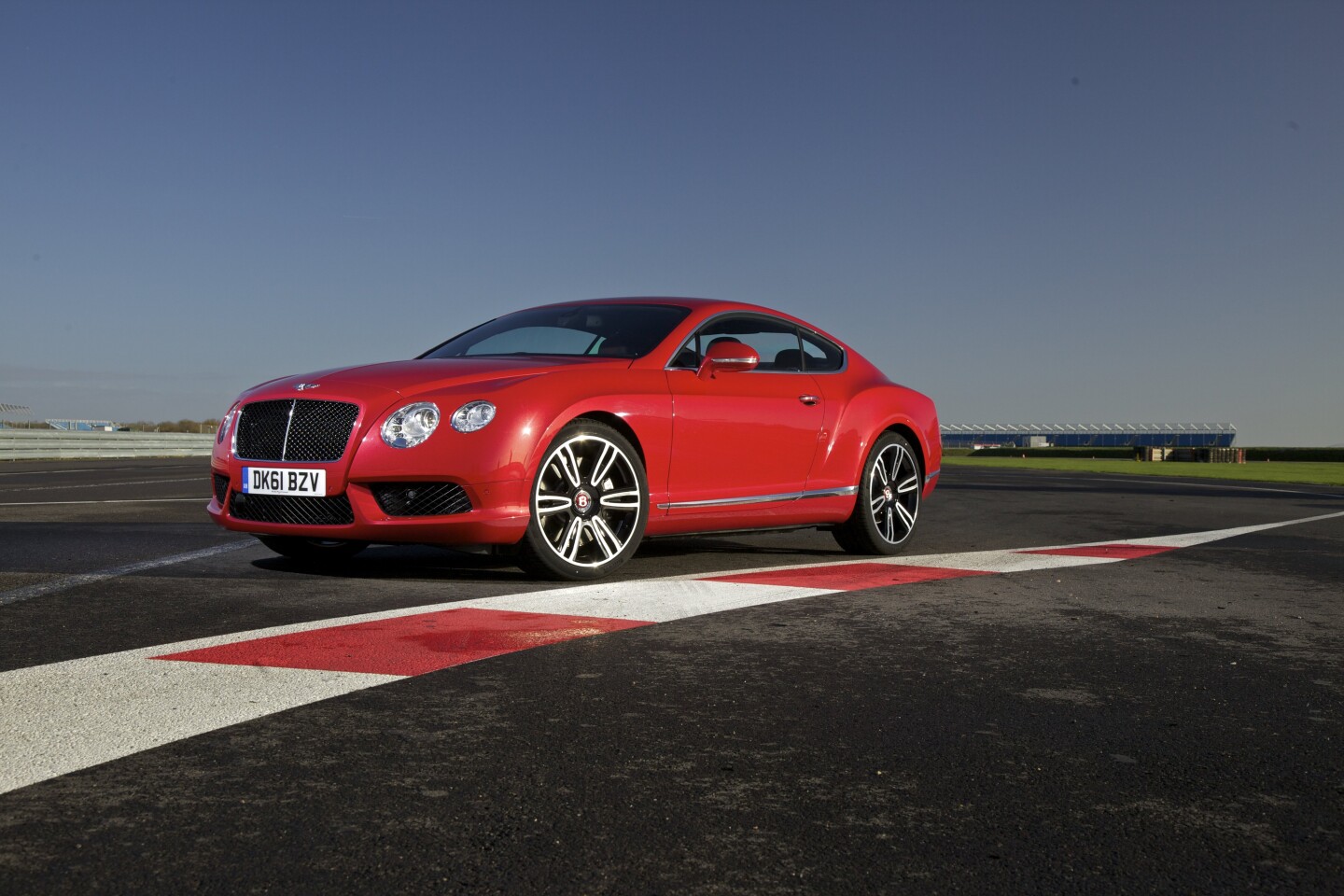 The Bentley V-8 will be available this spring