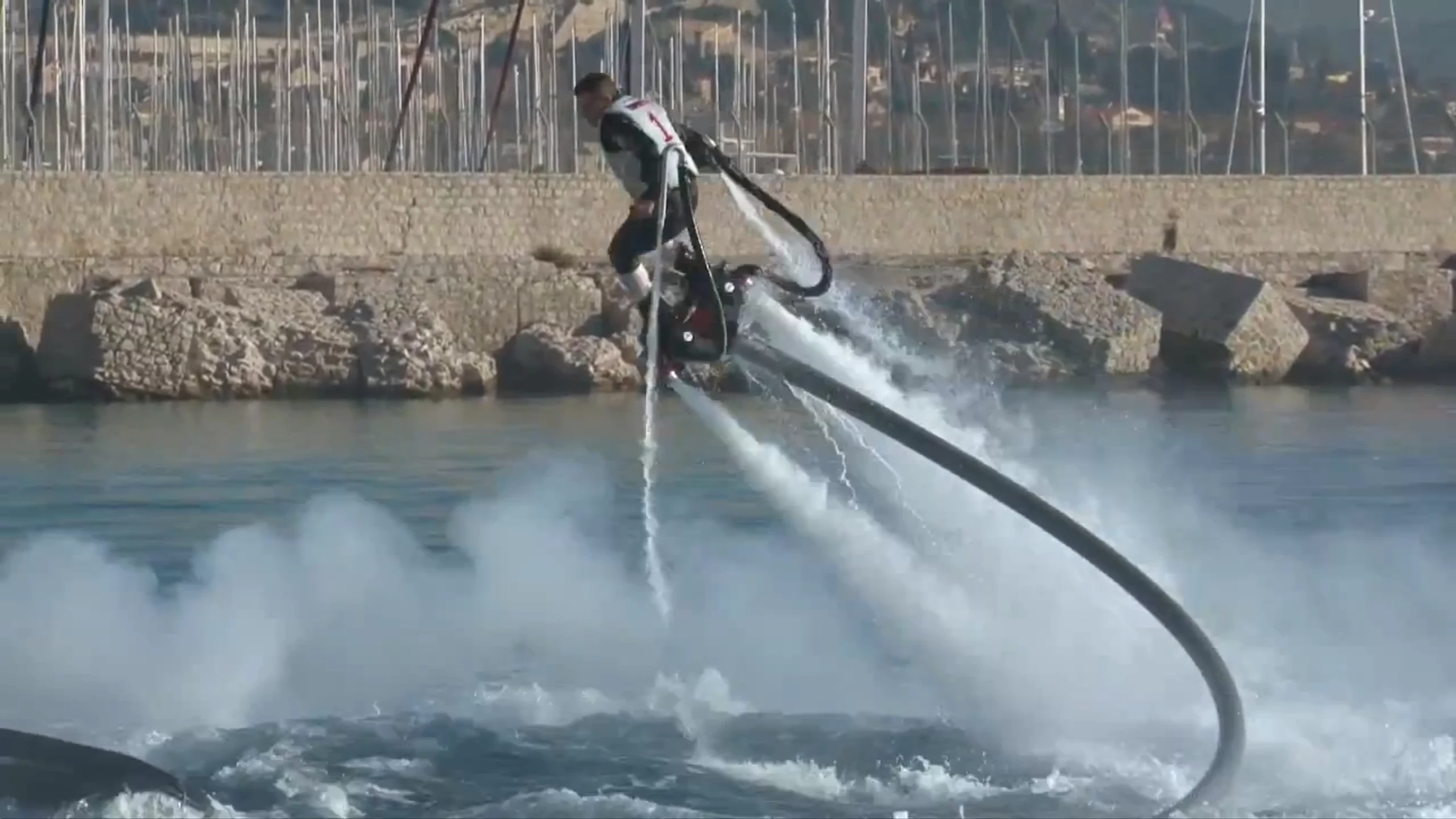 The Zapata Flyboard: Aquaman meets Iron Man