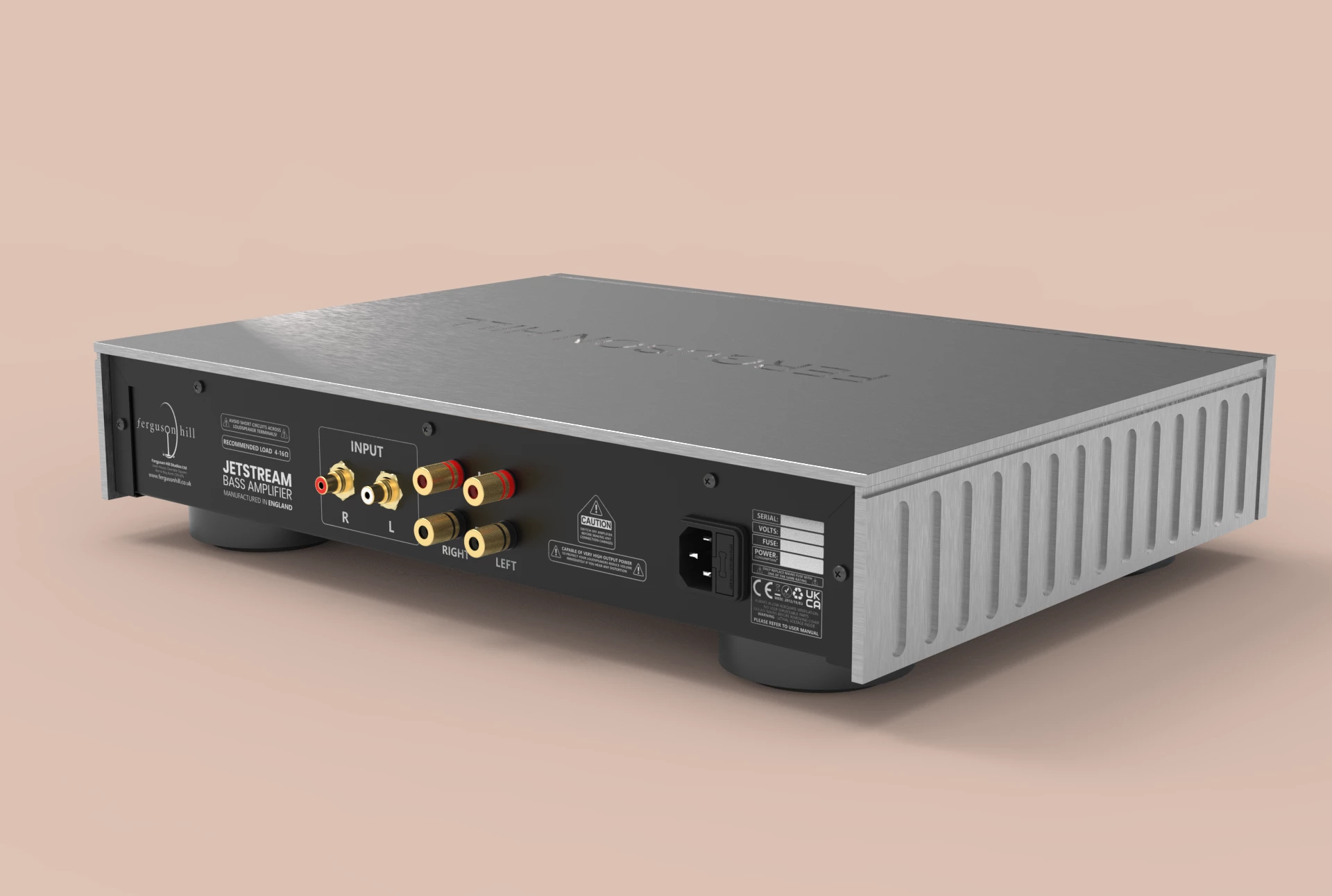 The bass amp is built around two 200-W Class D amplifiers