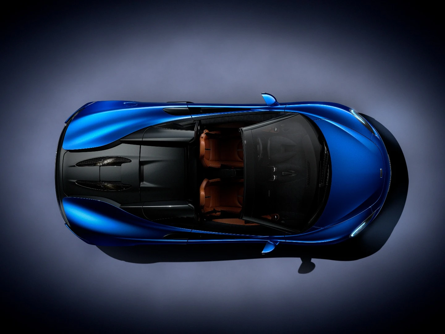 A look at the proportions of the McLaren 570S Spider