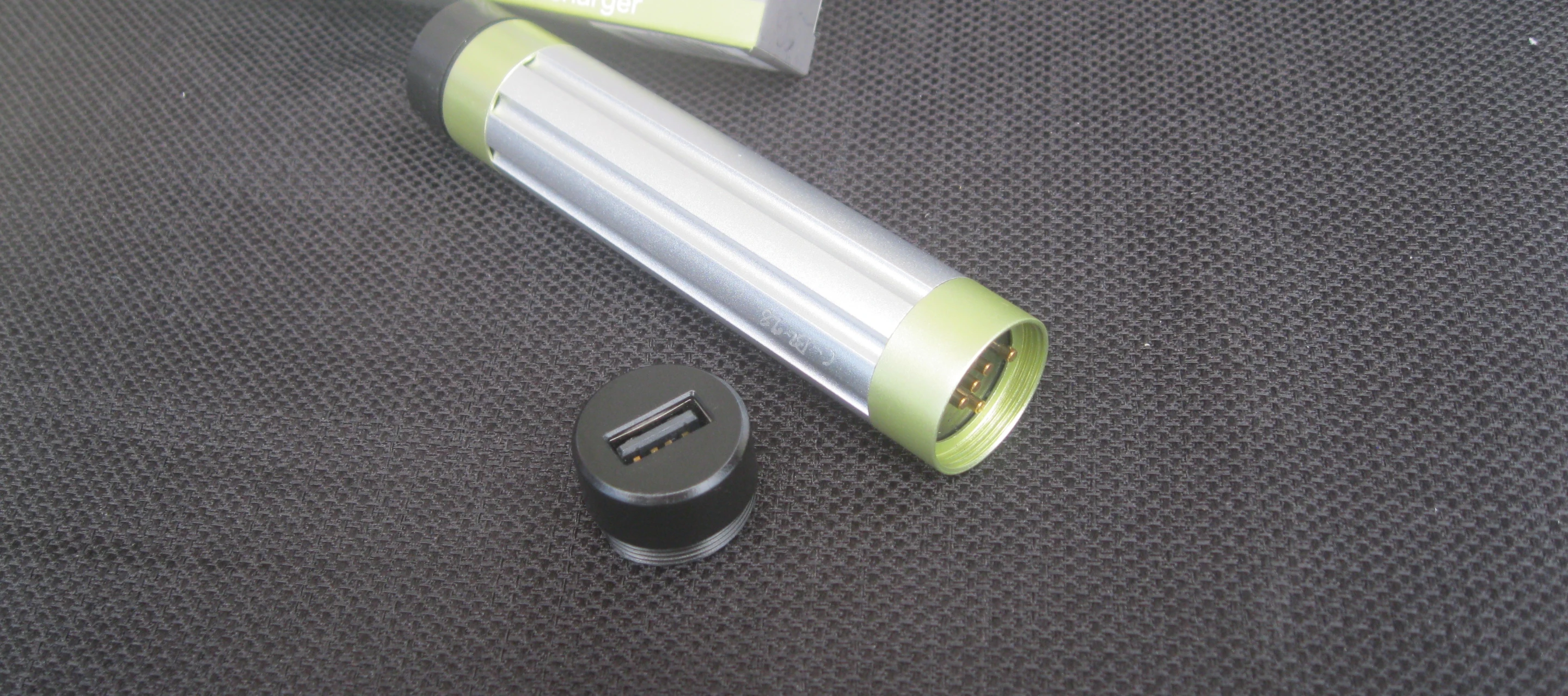 The Switch 8's screw-on tips allow for multiple charger styles and accessories