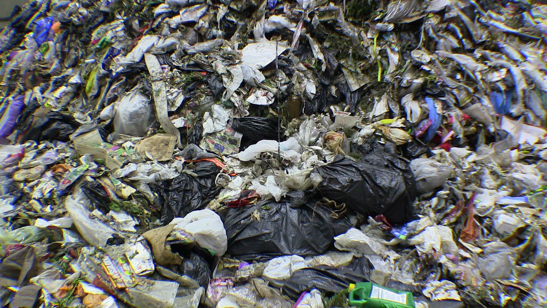 The RDF is a mixture of the non-compostable garbage ...