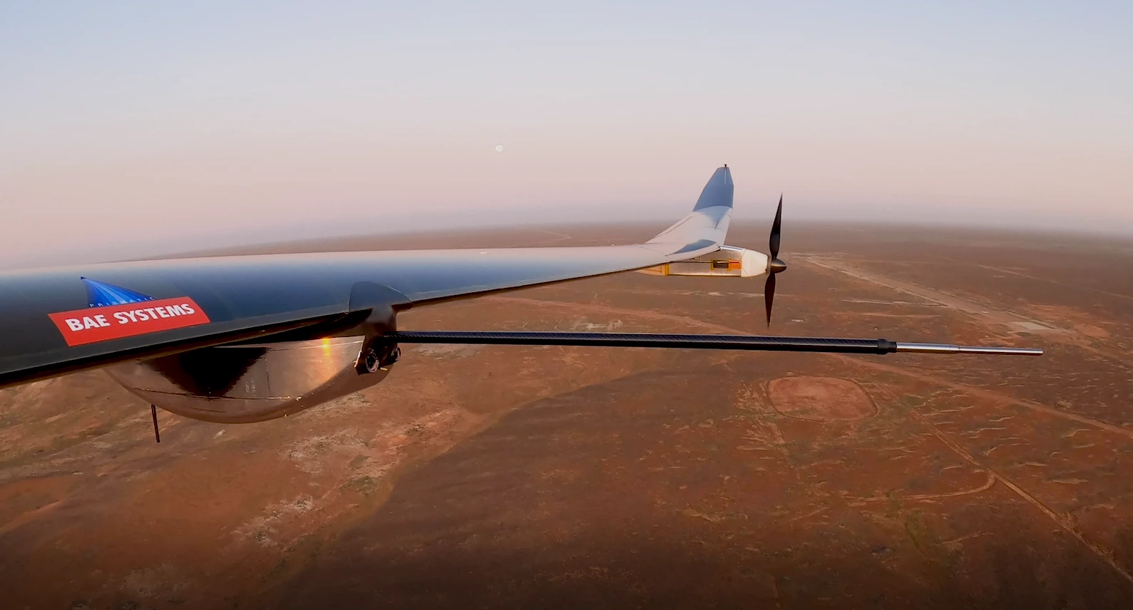 Nose camera on the PHASA-35