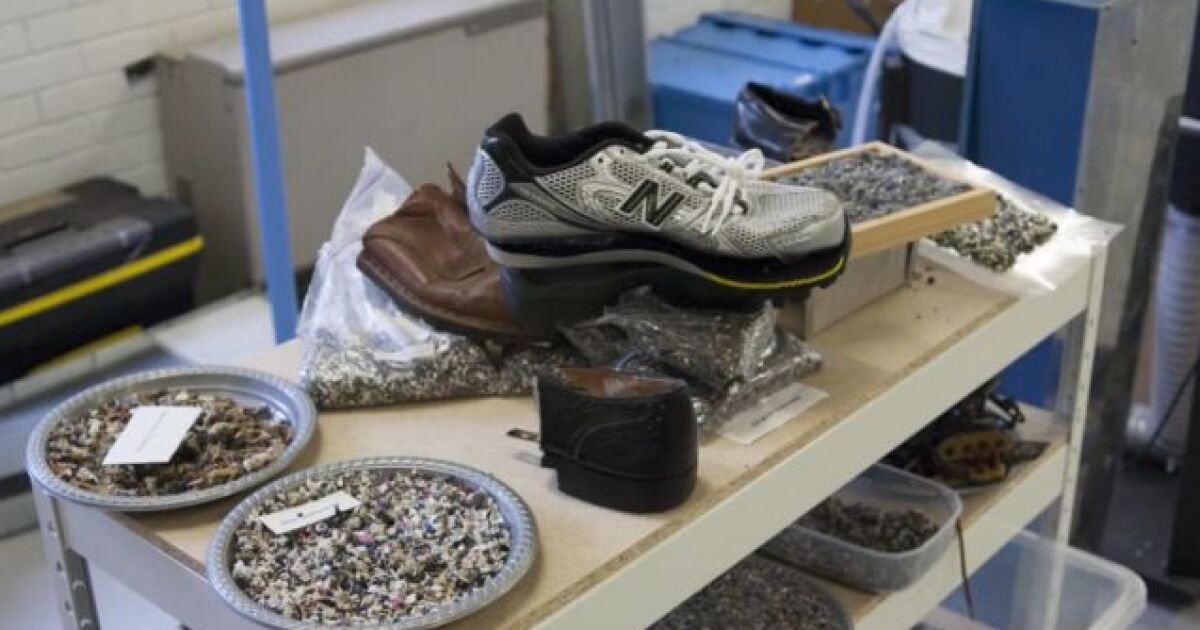 Recycling system developed for old shoes