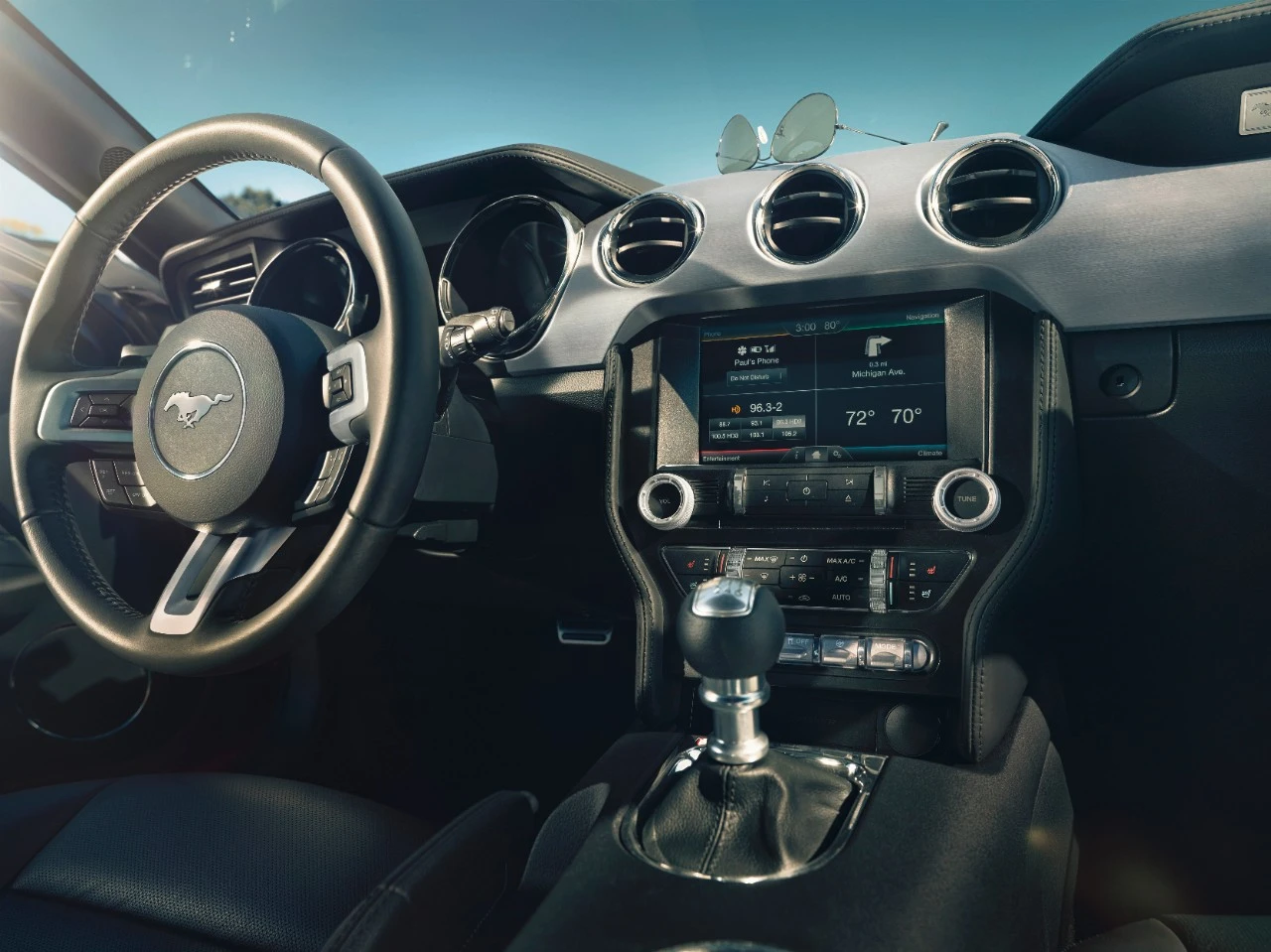 Ford moves the shifter closer to the driver for better comfort and performance