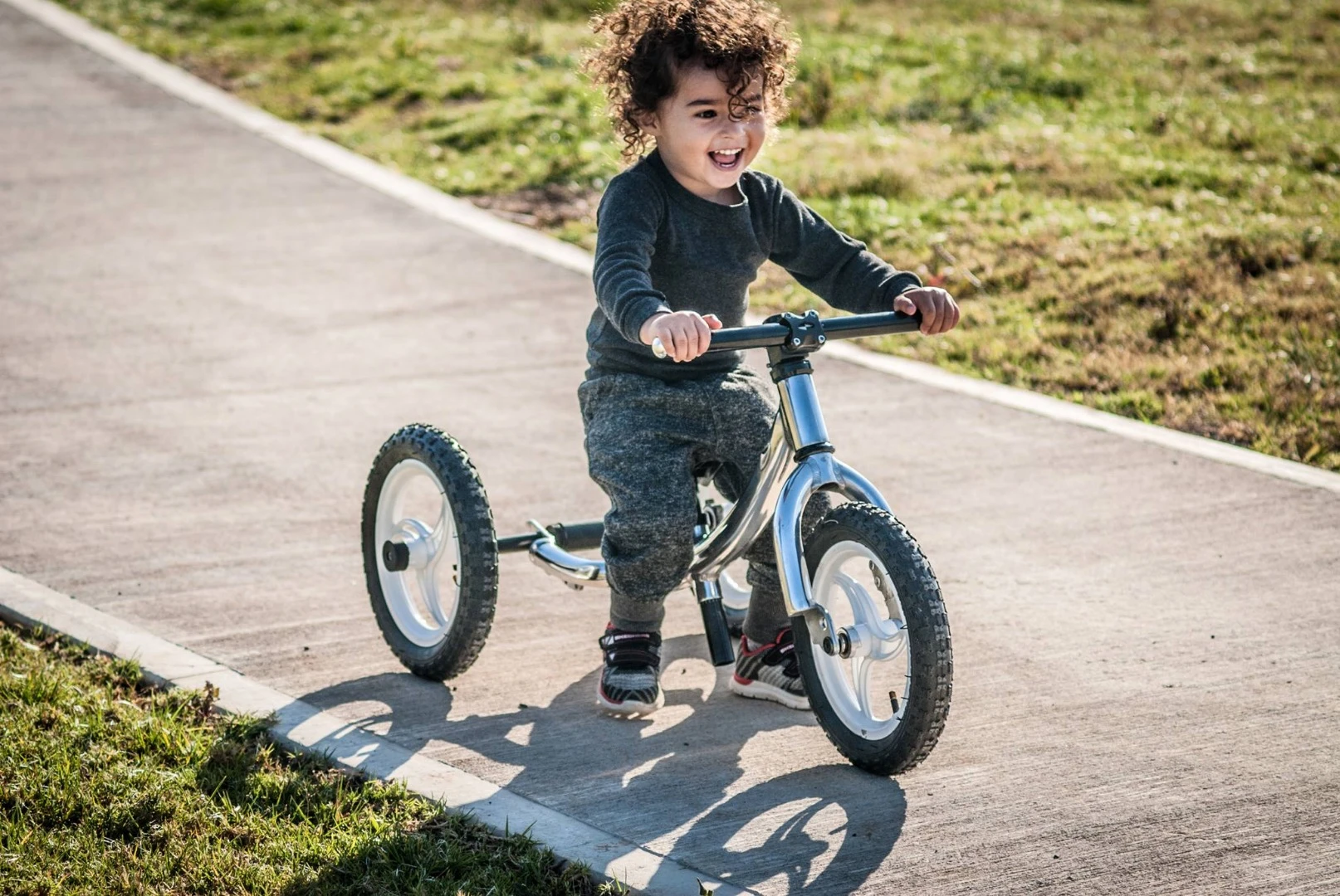 The pedal-free version of the trike