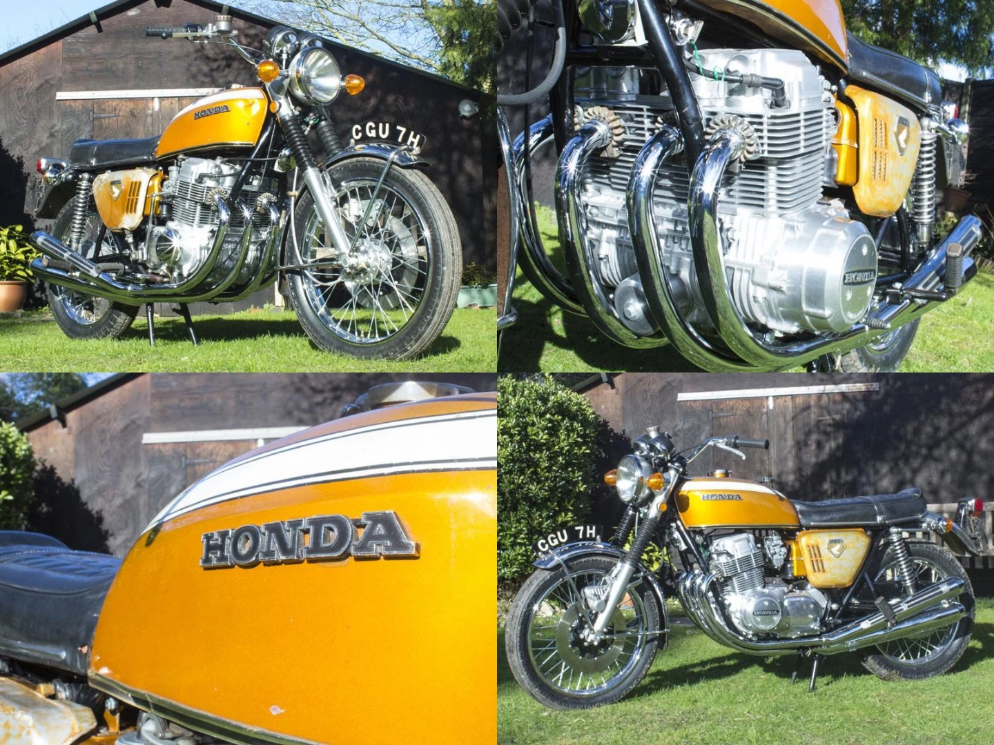This pre-production (one of four built and two extant) Honda CB750 built for promotional purposes in 1968 fetched £161,000 (US$263,725) to become the most expensive Japanese motorcycle ever sold at auction