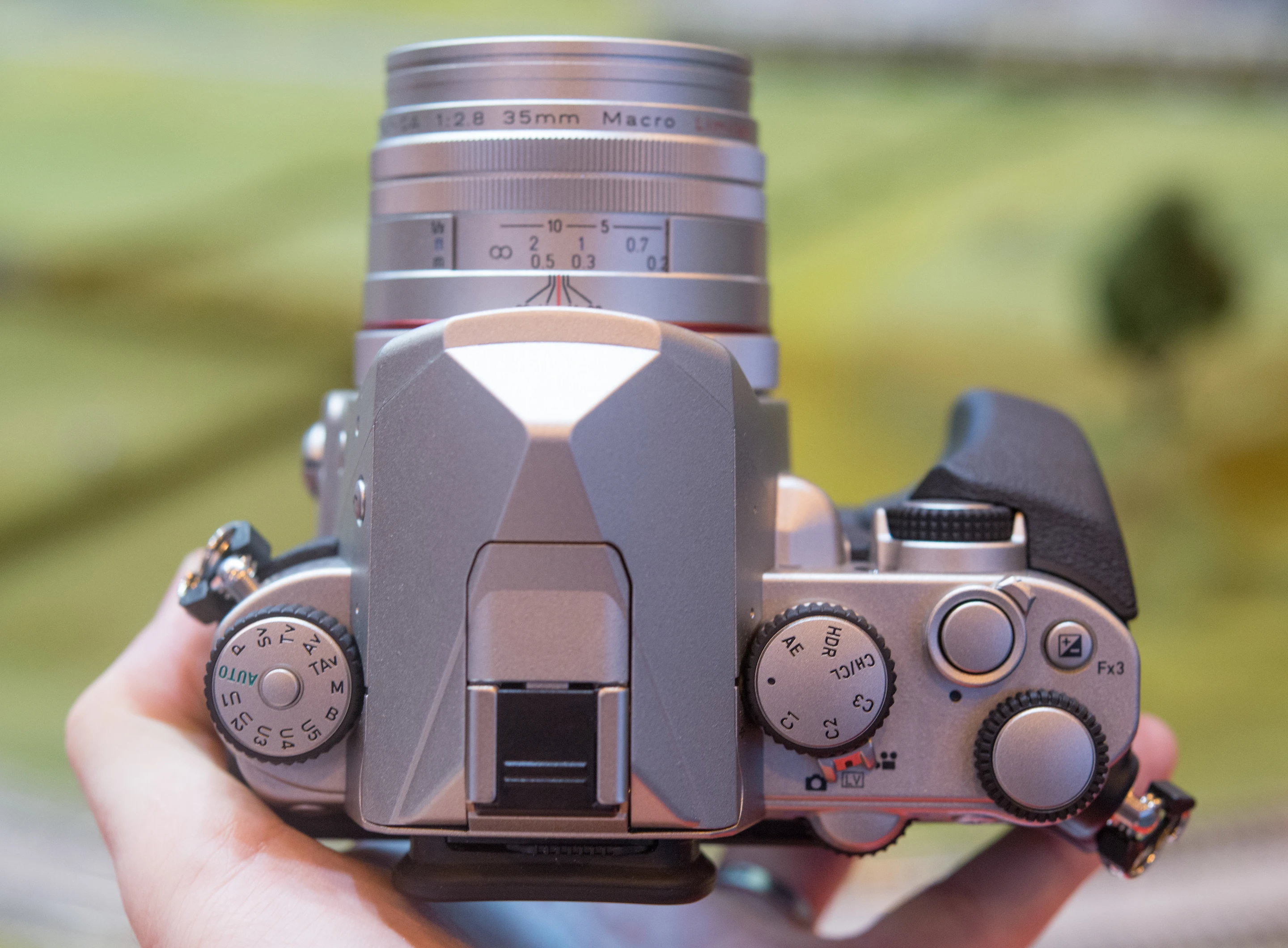 The Pentax KP feels like a very compact DSLR, though the dimensions of the KP are pretty-much the same as the K-3 II