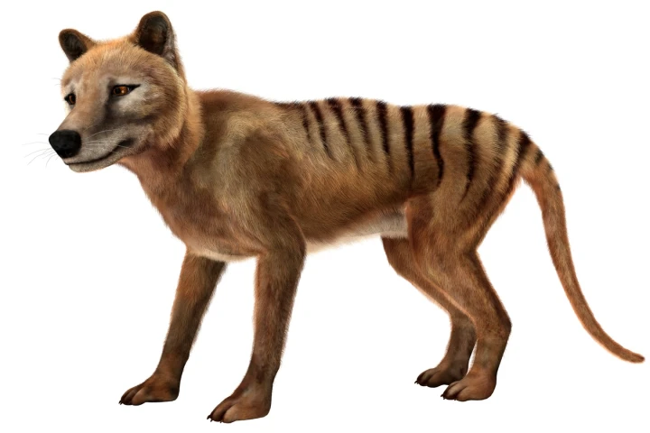 A "new" video of the extinct Tasmanian tiger, or thylacine, has been discovered in a film archive