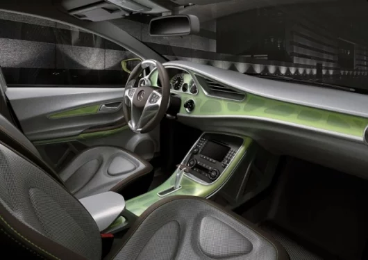 The BlueZERO electric vehicle concept from Mercedes-Benz