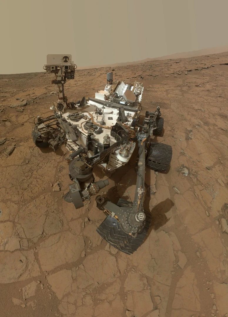 Curiosity at the John Klein site