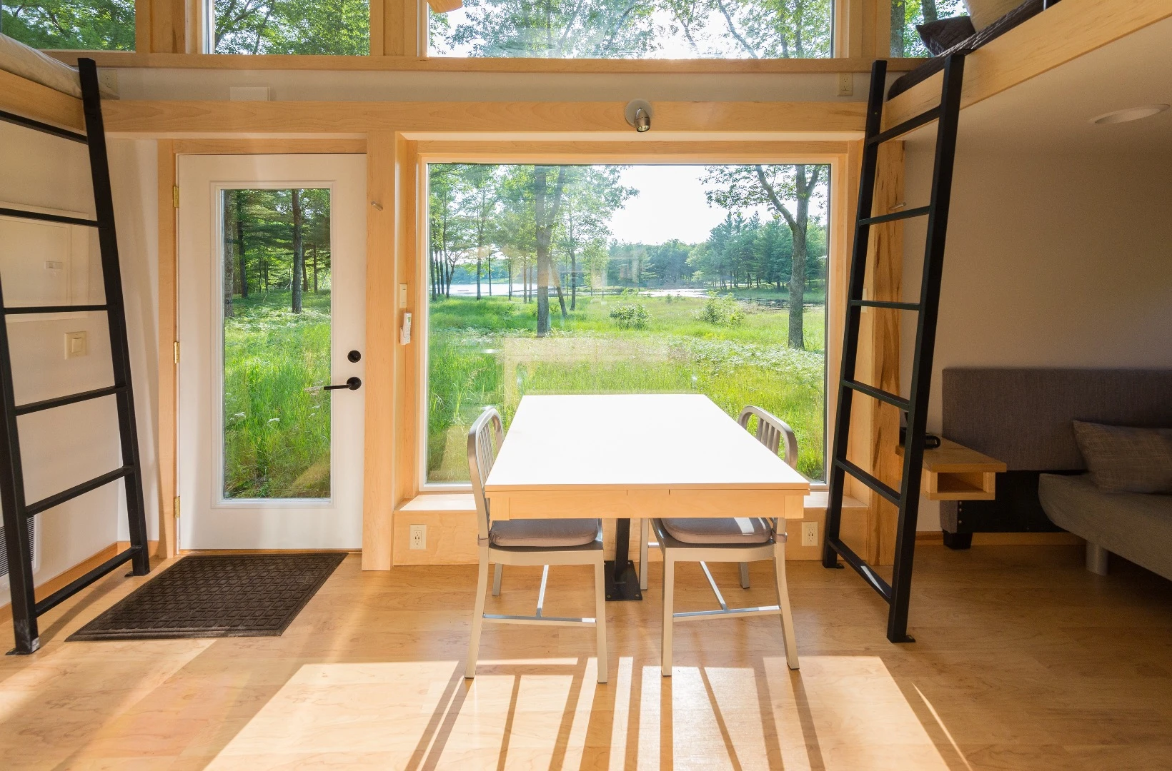 Inside the dining area