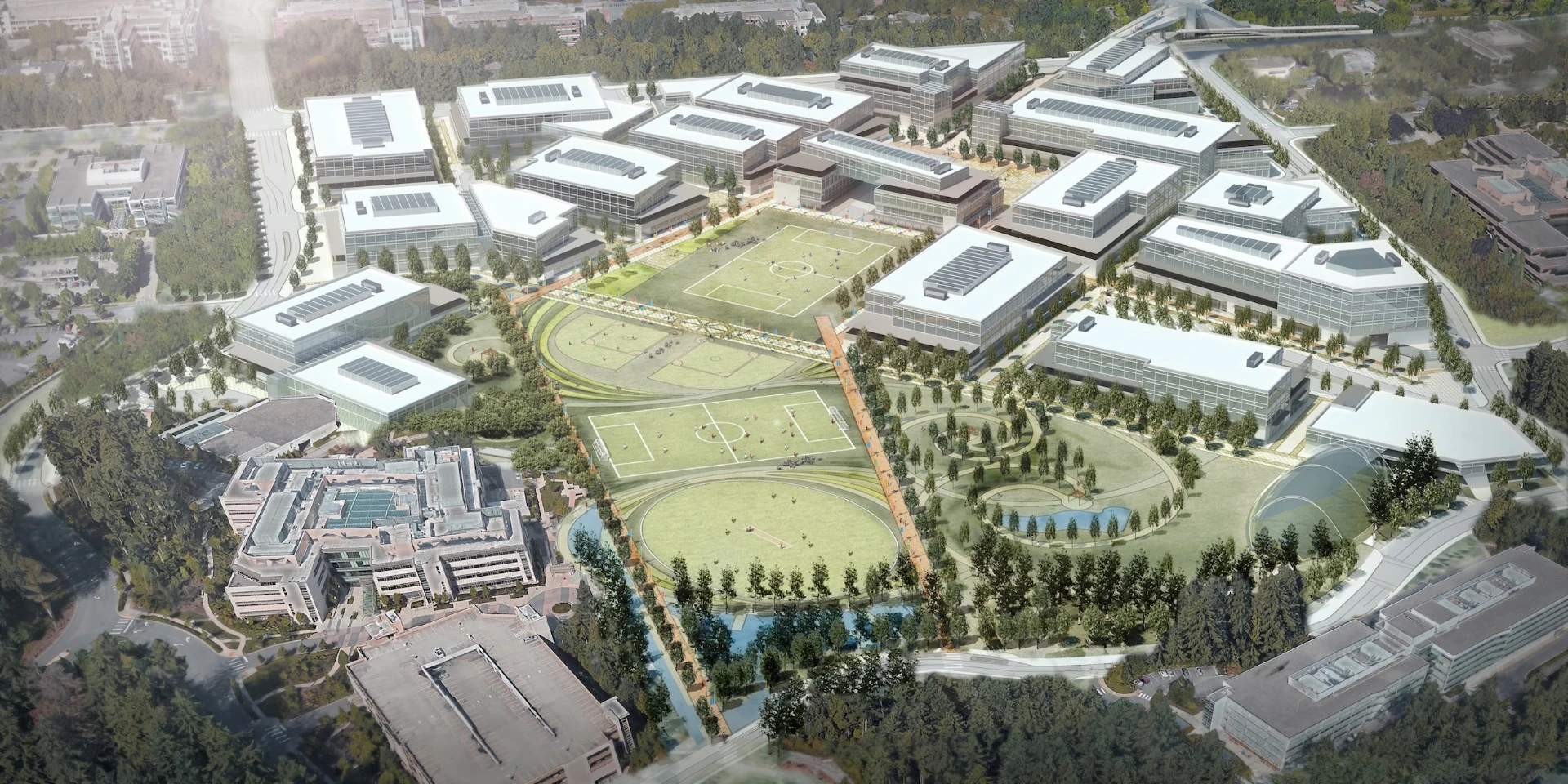 Microsoft expects its new Redmond facilities to increase employee capacity by 8,000
