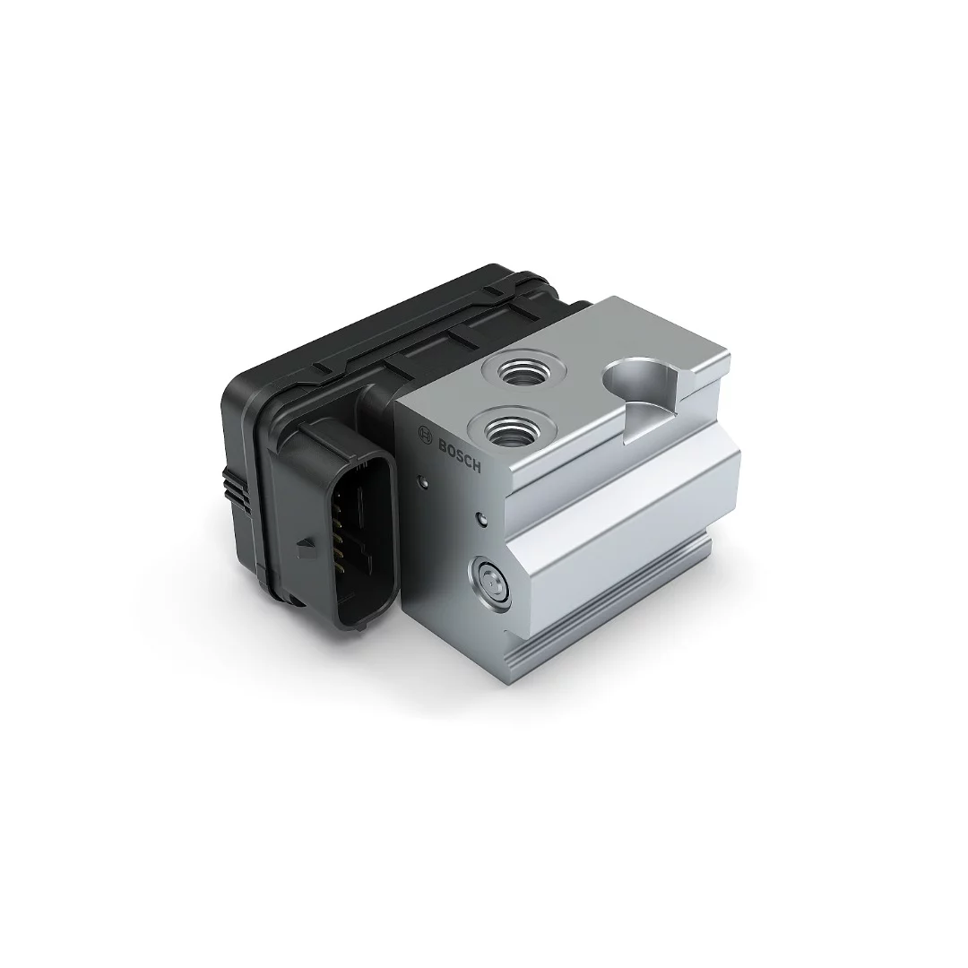 The single-channel version of Bosch's ABS10 offers a system that applies its anti-braking function only for the front wheel