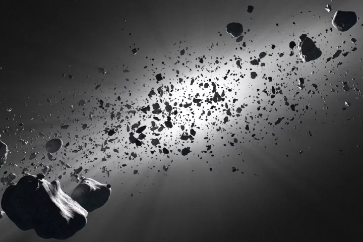 A new Harvard study suggests life is spreading throughout the galaxy onboard asteroids