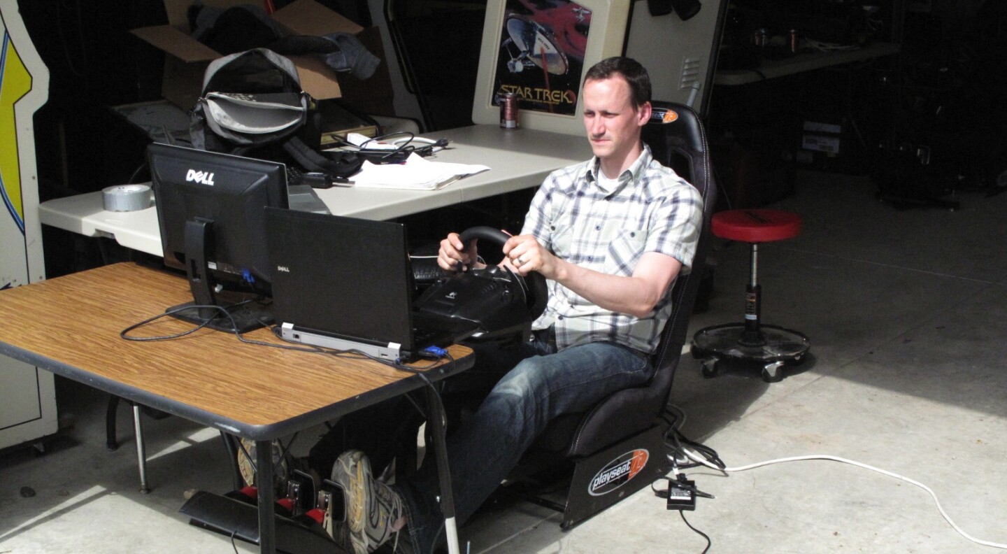 Interestingly, Anderson observed that test drivers who put complete faith in the system performed better than those who were untrusting (Photo courtesy of Sterling Anderson)