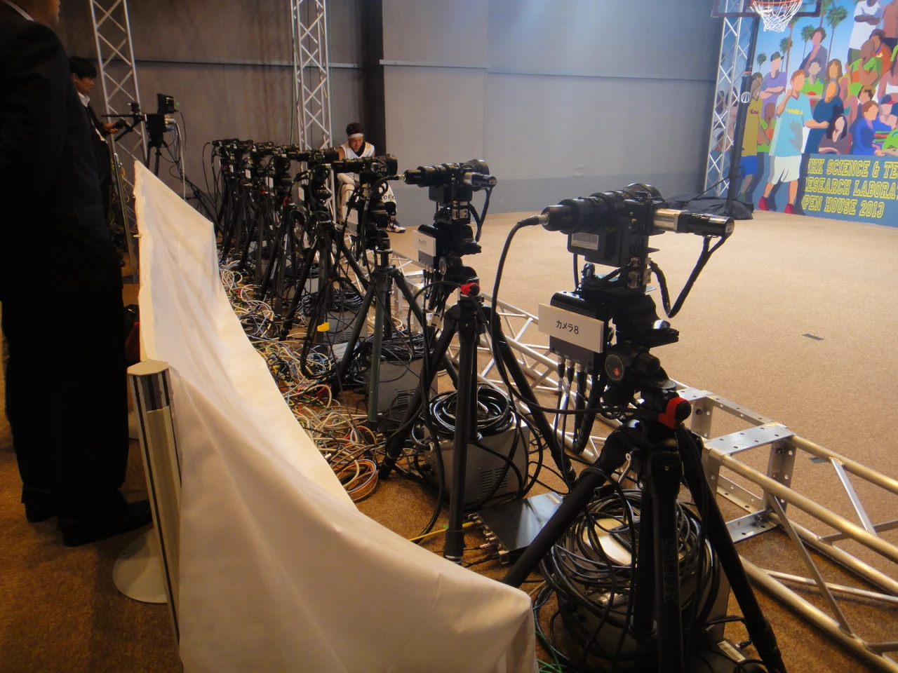 The NHK system's robotic sub-cameras