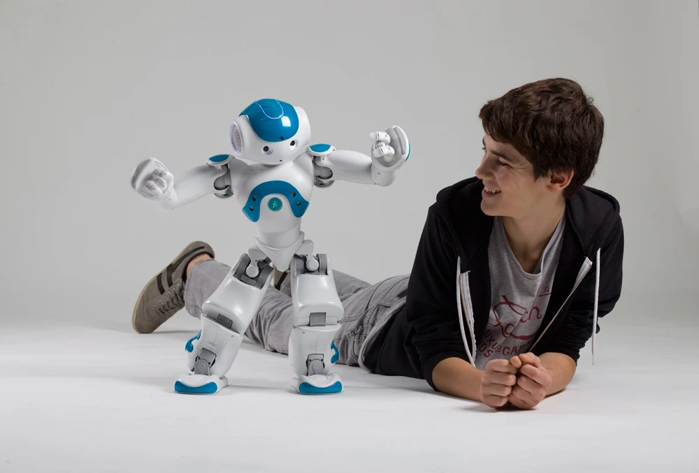 NAO's body boasts 25 degrees of freedom