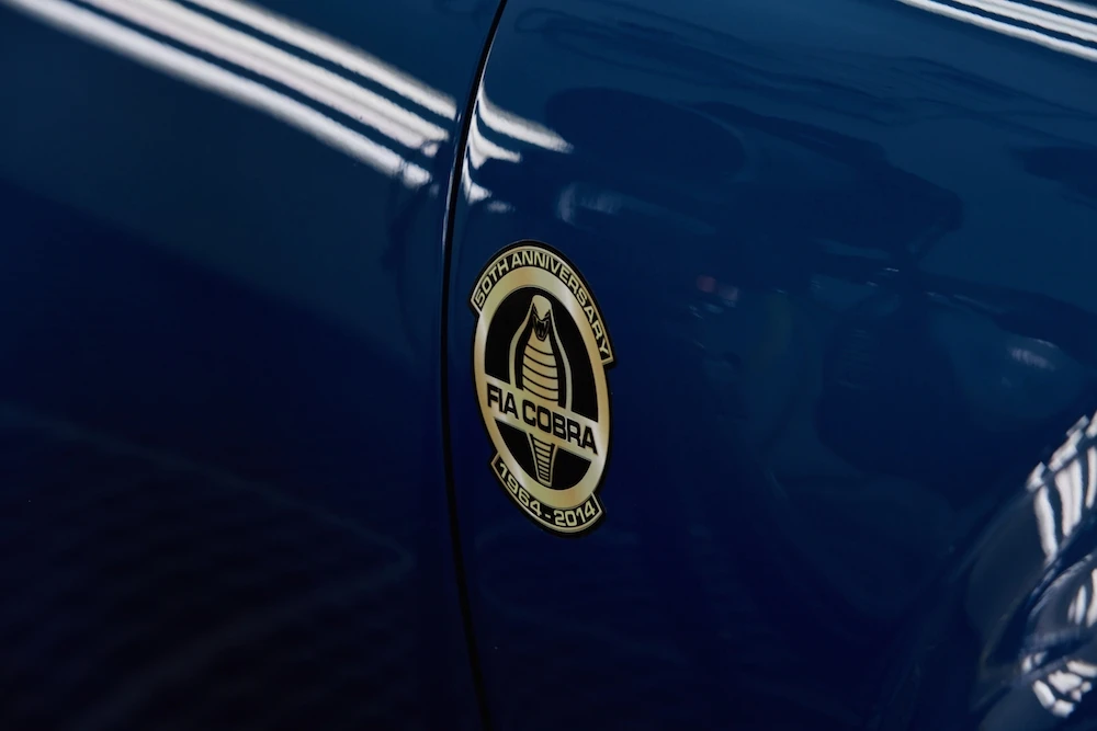The ORNL Shelby Cobra badge