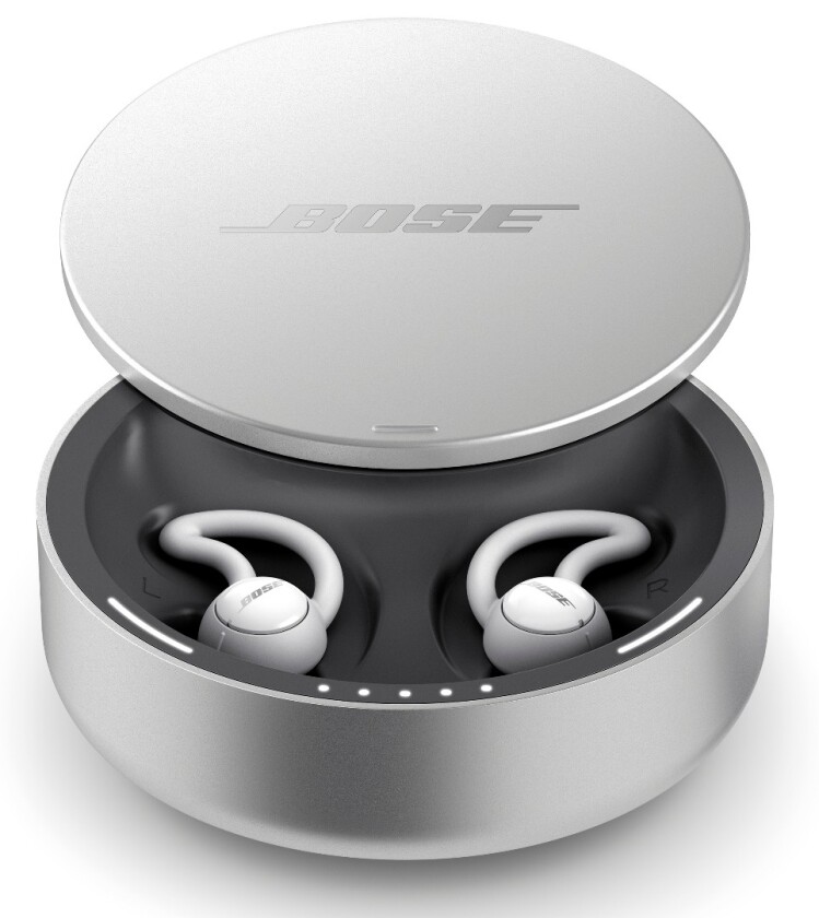 The Bose Sleepbuds have a battery life of 16 hours, and can be topped up with the wireless charging case