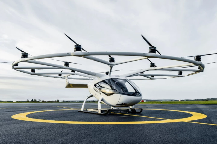 Volocopter developed a series of eVTOLs
