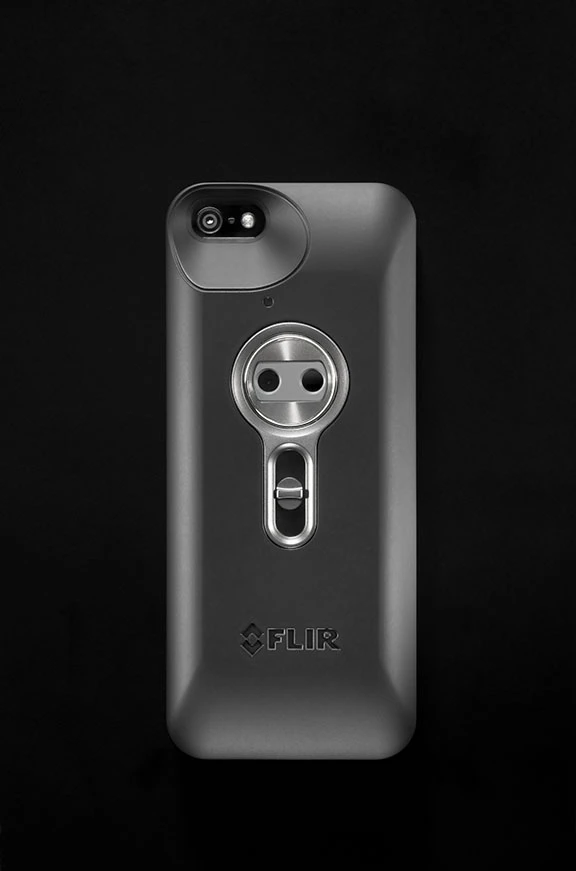 The dual sensors see both visible light and infrared heat