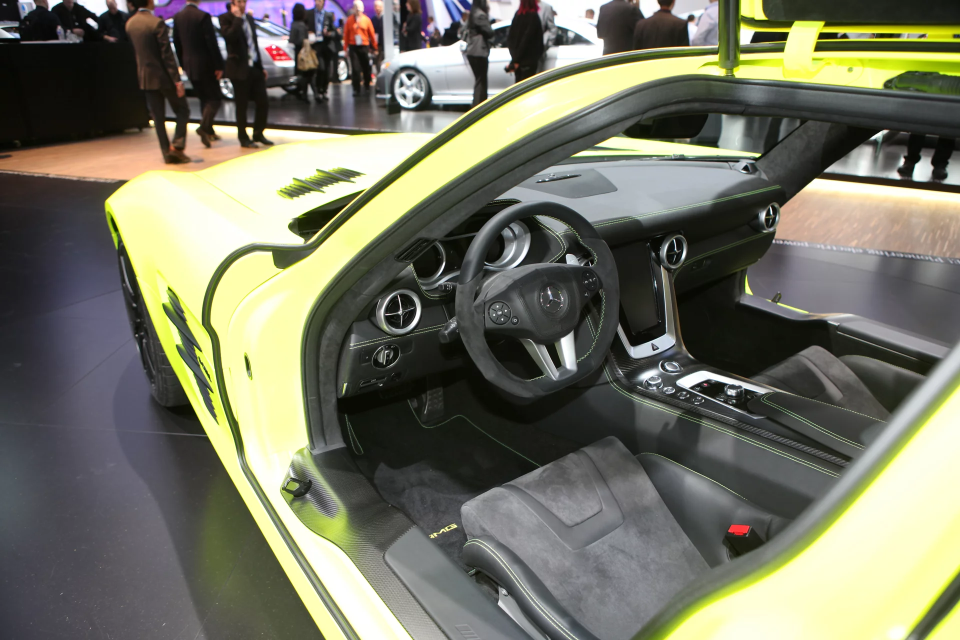 The Mercedes-Benz SLS AMG E-Cell