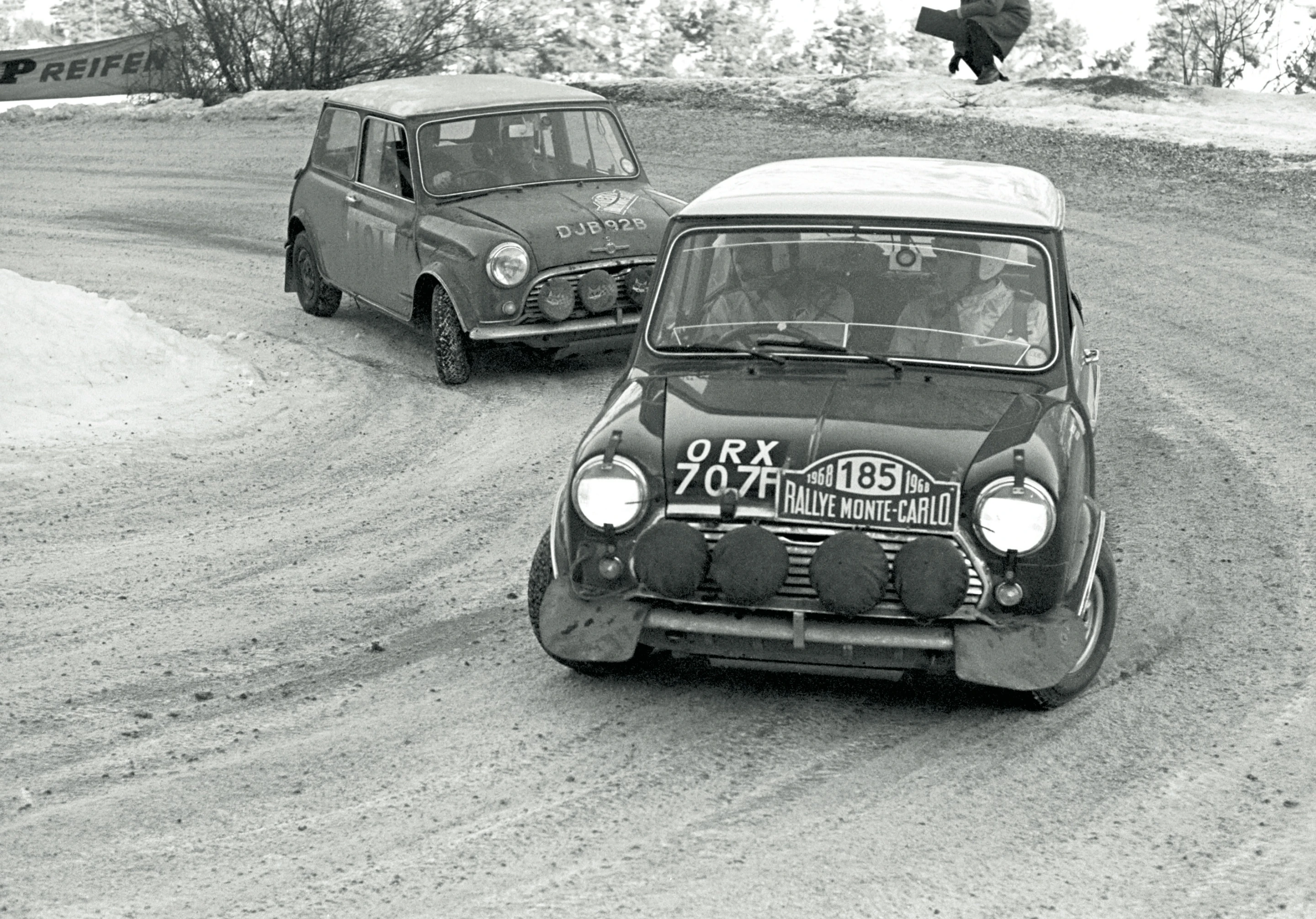 Mini during its Monte Carlo-winning period in the early sixties